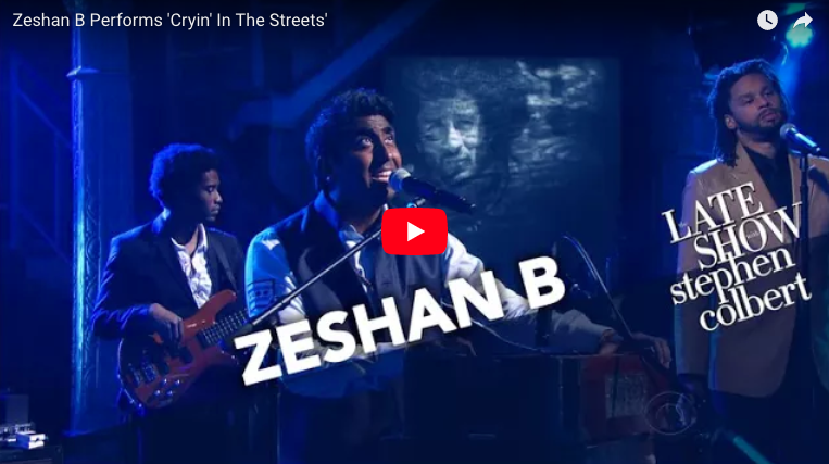 Zeshan B Performs 'Cryin' In The Streets'